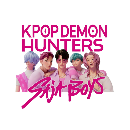 K-Pop Demon Hunters DTF Transfer