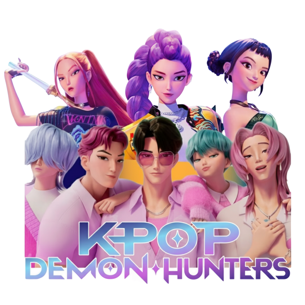 K-Pop Demon Hunters DTF Transfer