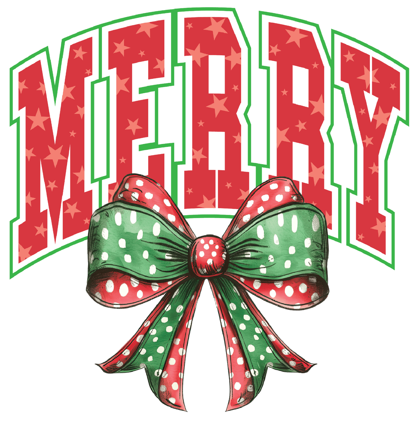 Merry DTF Transfer