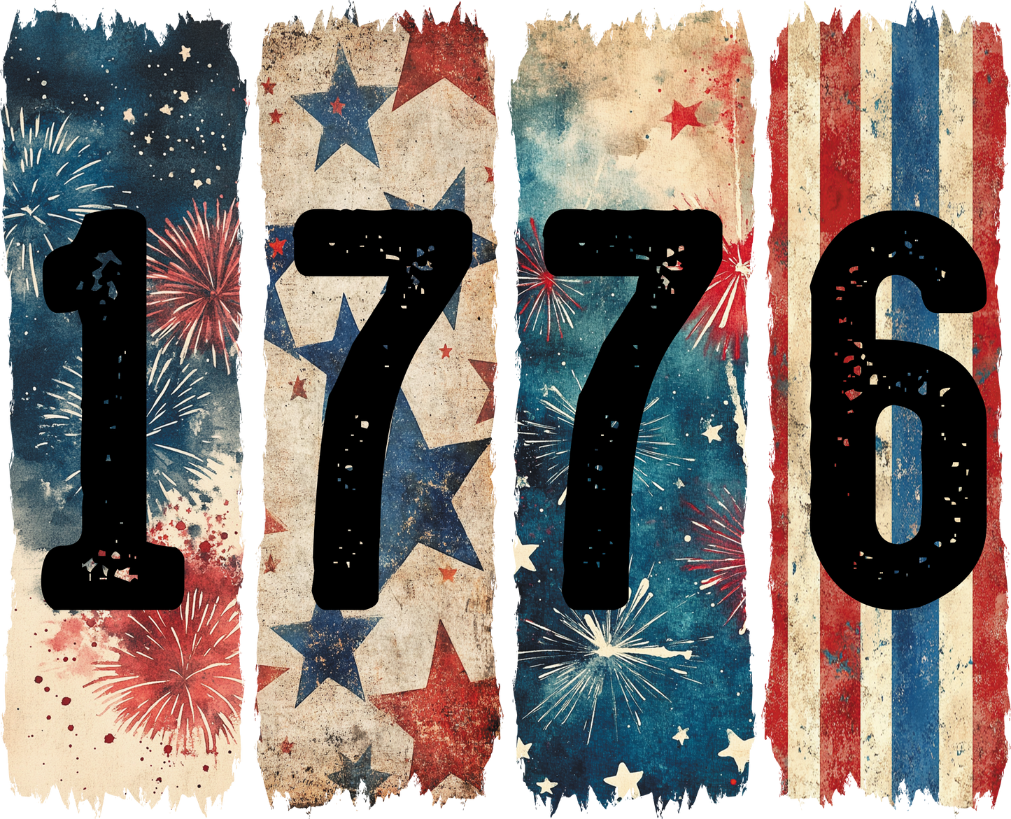 1776 Sign DTF Transfer
