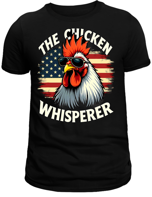 The Chicken Whisper DTF Transfer