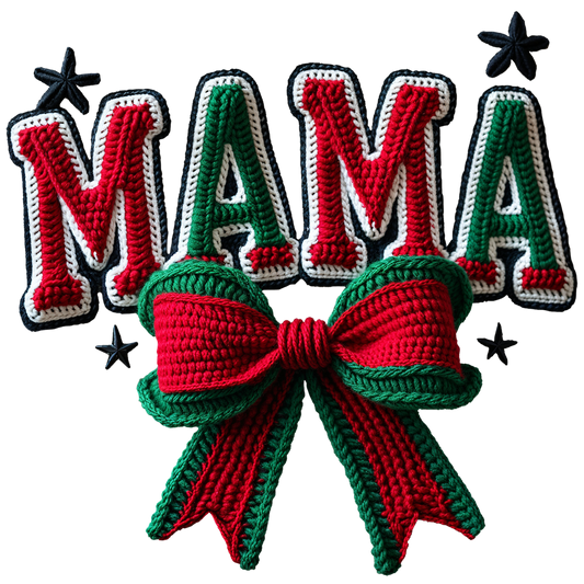 Crocheted Mama  DTF Transfer
