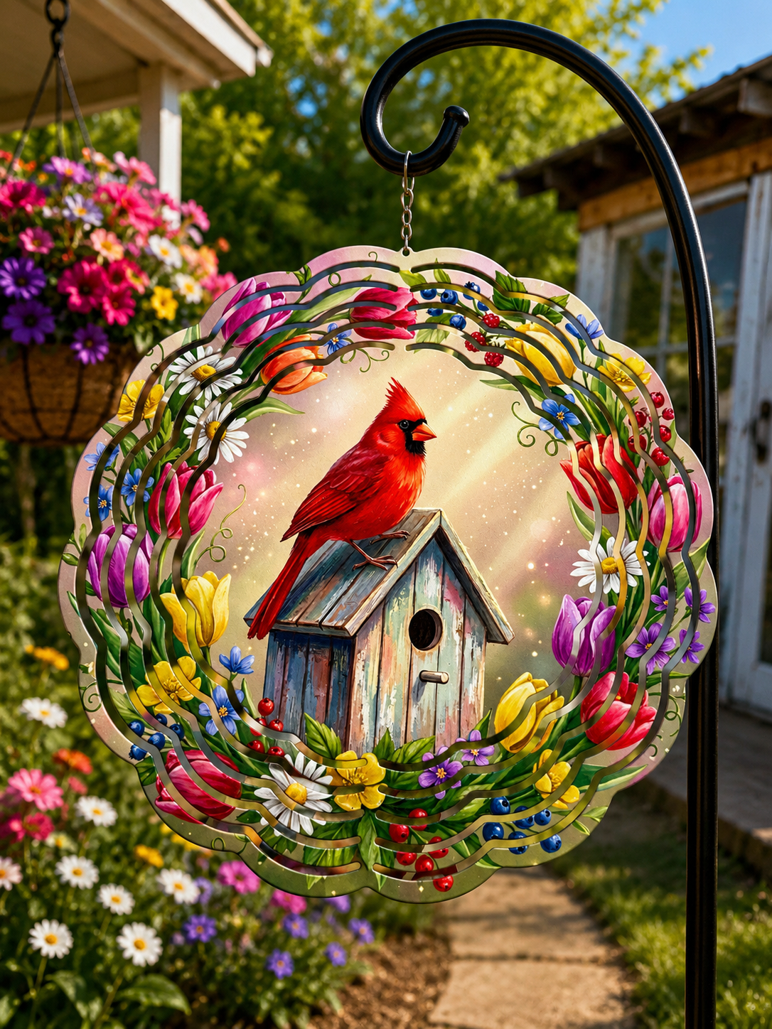 Sublimation Metal Wind Spinners