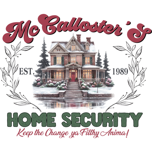 McCalloster's Home Security DTF Transfer