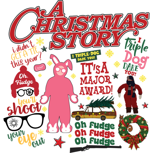 A Christmas Story  DTF Transfer