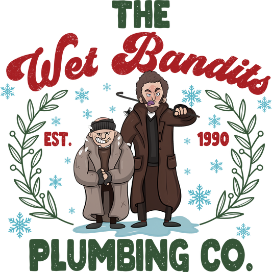 The Wet Bandits DTF Transfer