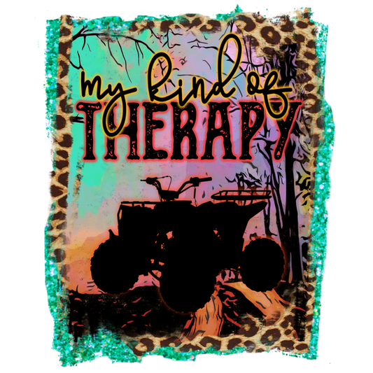 My kind of therapy DTF Transfer