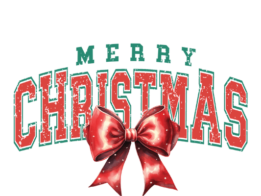 Merry Christmas  DTF Transfer