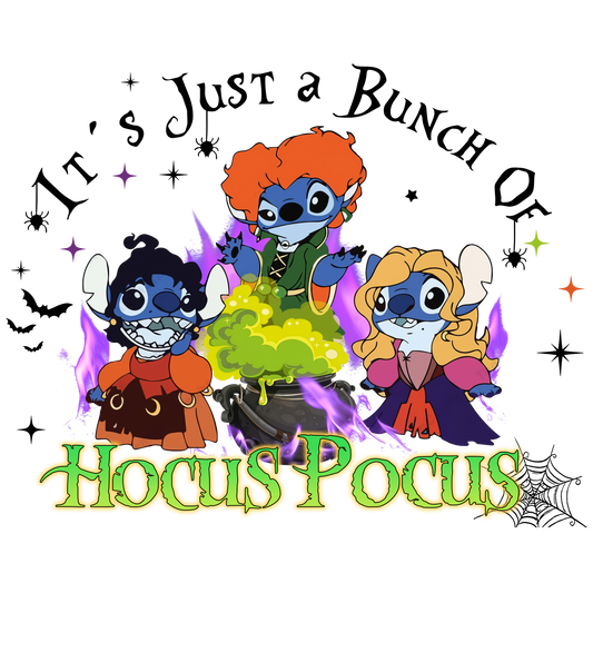 Stitch Hocus Pocus DTF Transfer