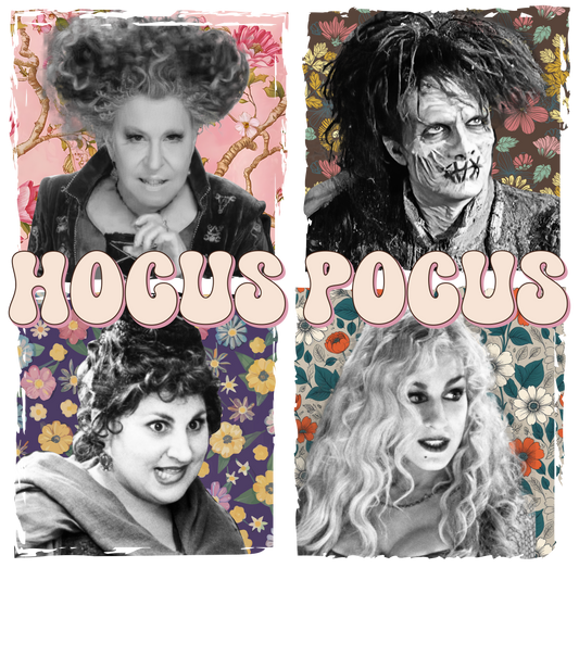 Hocus Pocus crew DTF Transfer