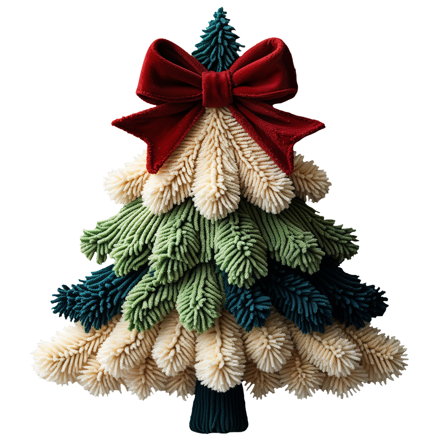 Crocheted Tree DTF Transfer