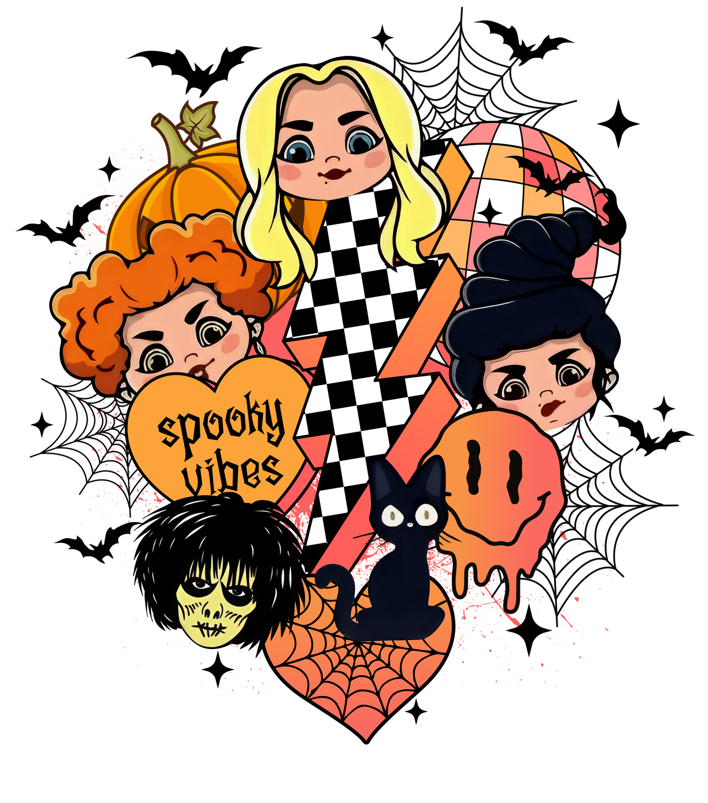 Spooky Vibes DTF Transfer