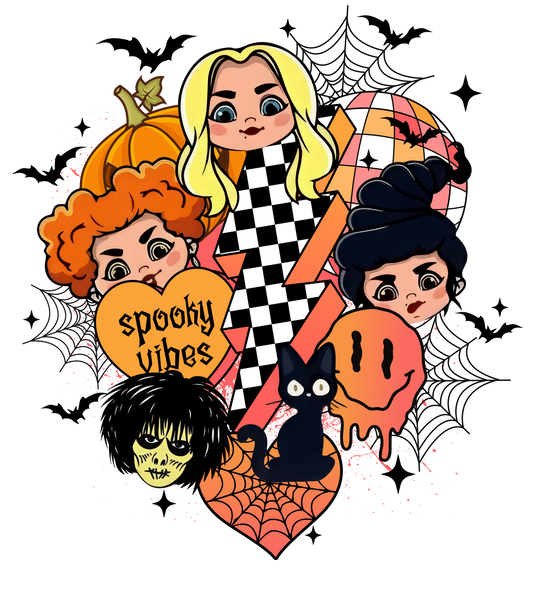 Spooky Vibes DTF Transfer