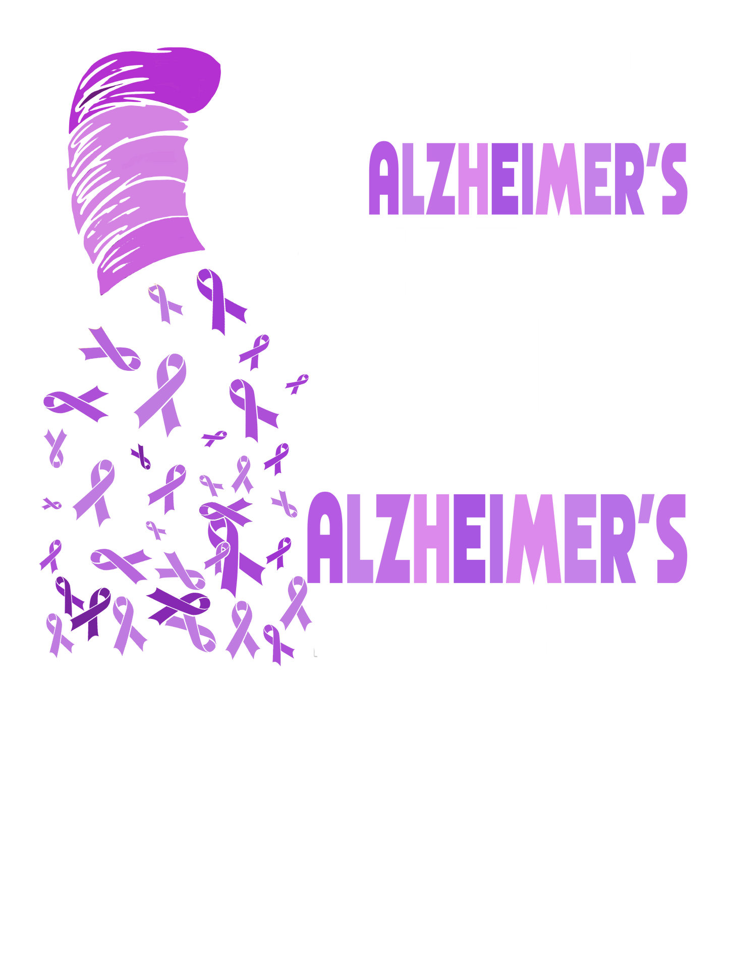 Alzheimer's  DTF Transfer