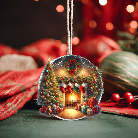 Ceramic Christmas Ornament