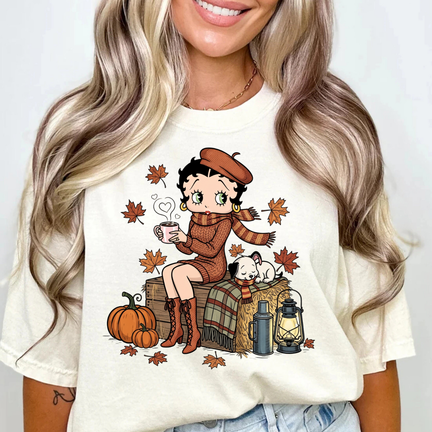 Betty Boop Fall T-Shirt