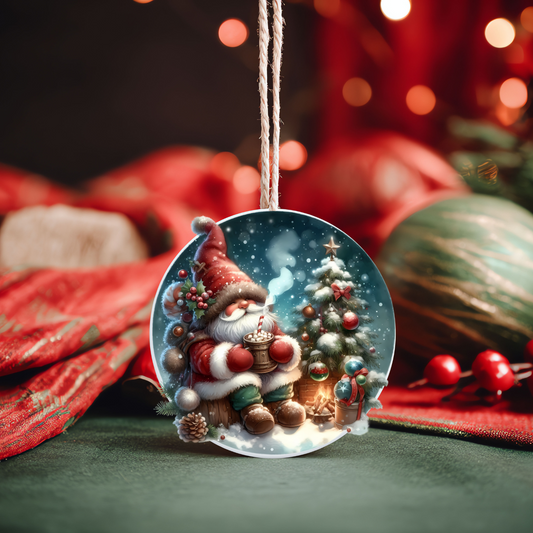 Ceramic Christmas Ornament