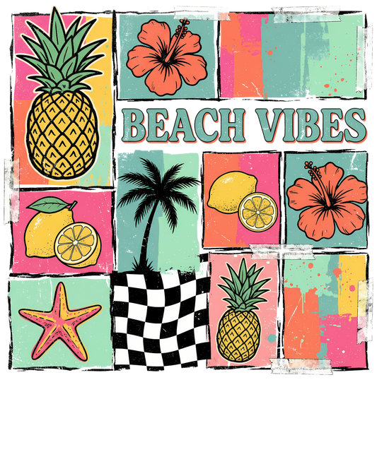 Beach Vibes DTF Transfer