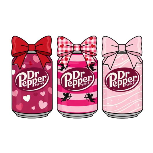 Dr. Pepper theme DTF Transfer