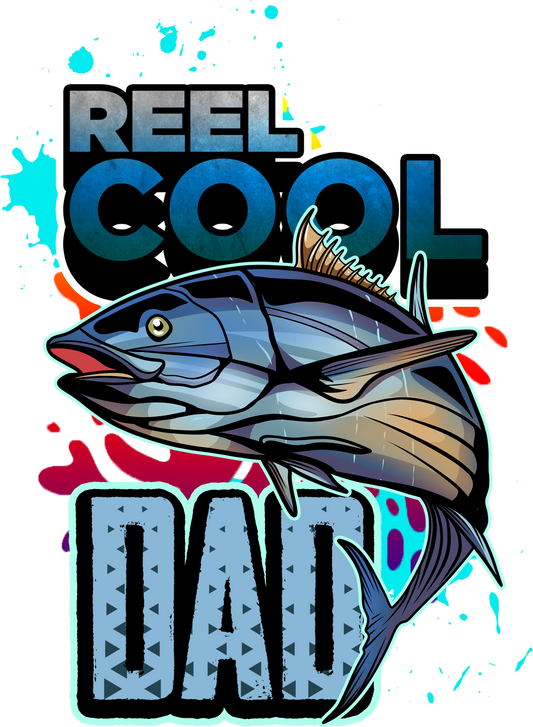 Reel cool dad DTF Transfer