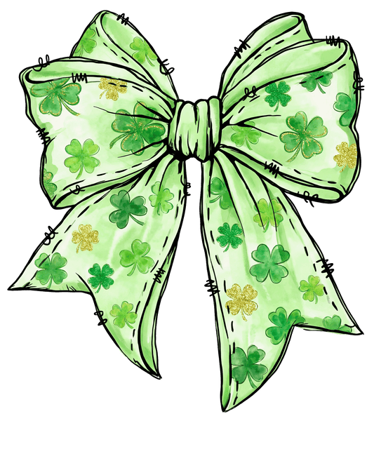 Lucky Bow DTF Transfer