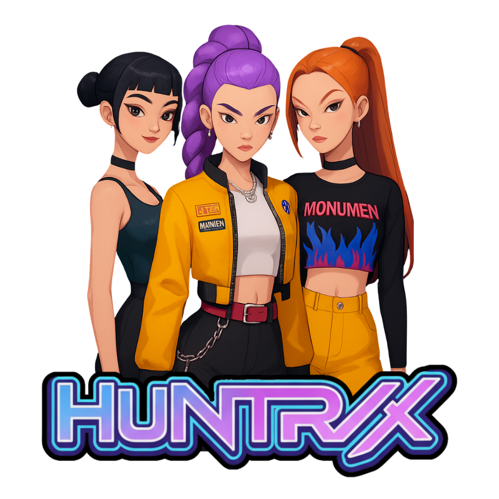 K-Pop Demon Hunters DTF Transfer