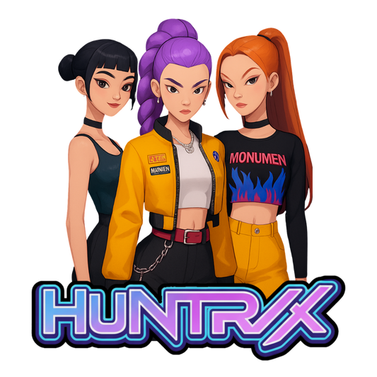 K-Pop Demon Hunters DTF Transfer