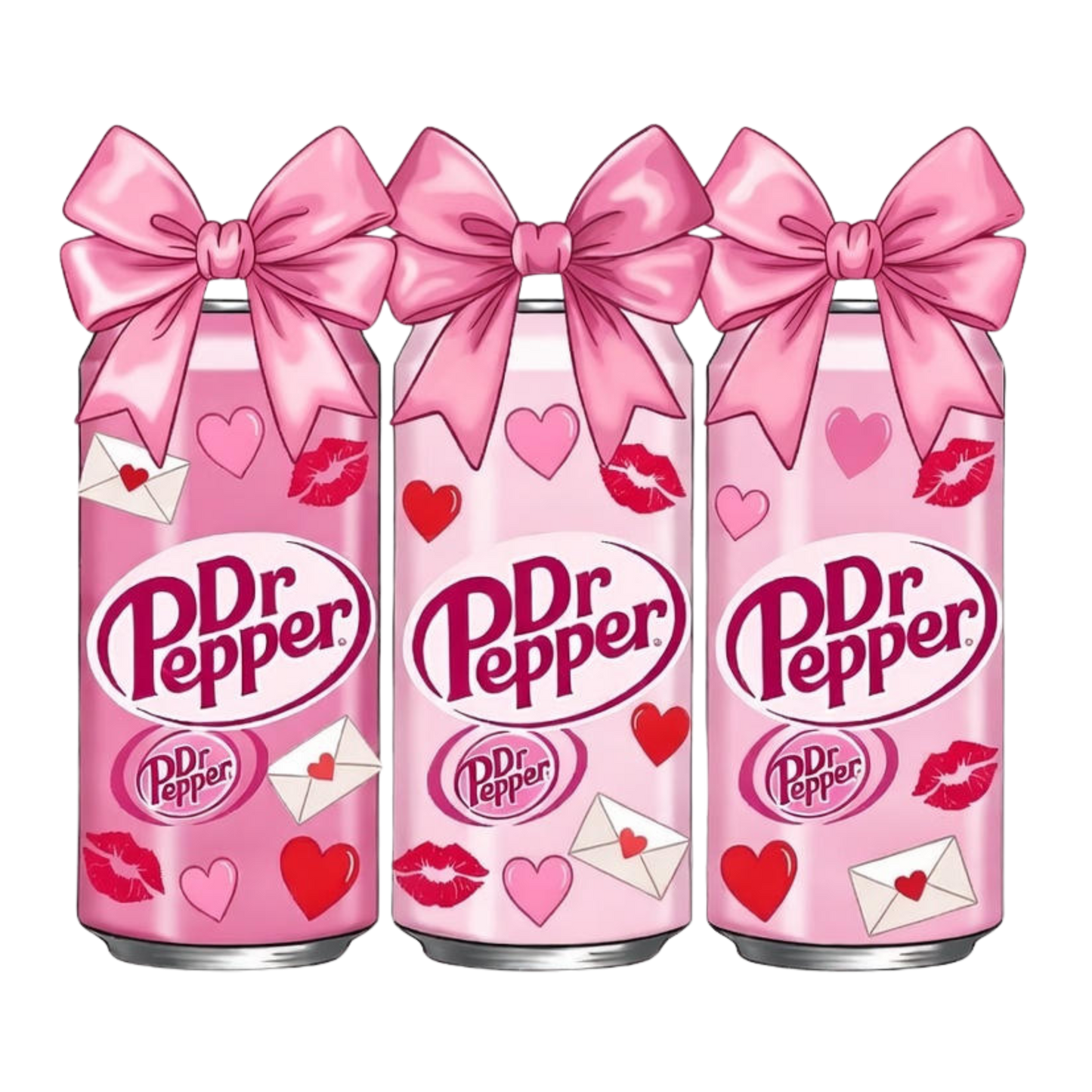 Girly Dr. Pepper DTF Transfer