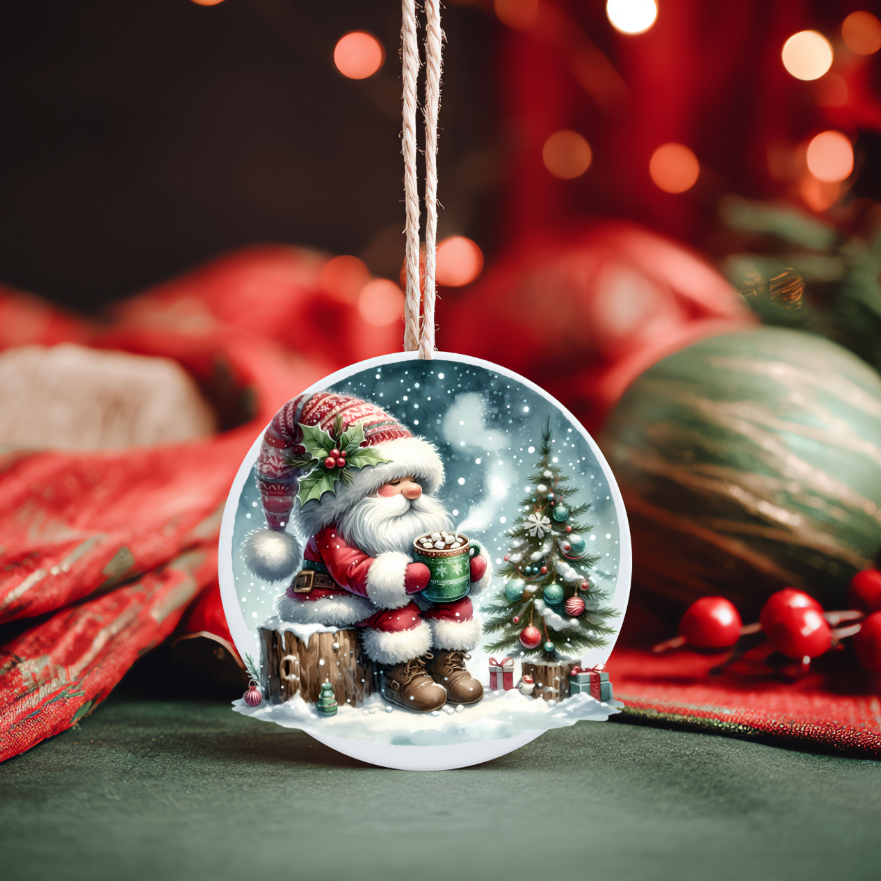 Ceramic Christmas Ornament