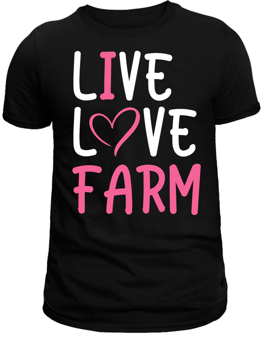 Live Love Farm DTF Transfer