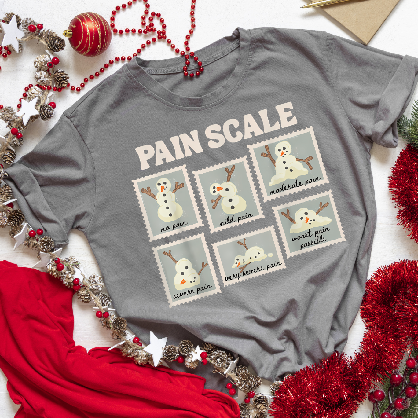 HealthCare Professional Pain Scale T-Shirt