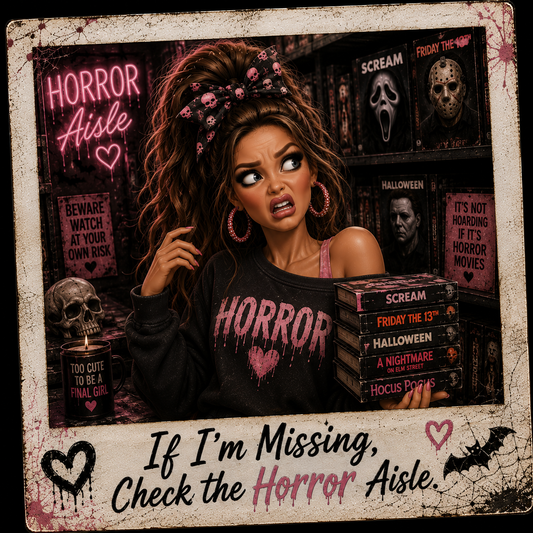If Missing check the Horror Aisle DTF Transfers