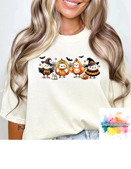Halloween chickens T-Shirt