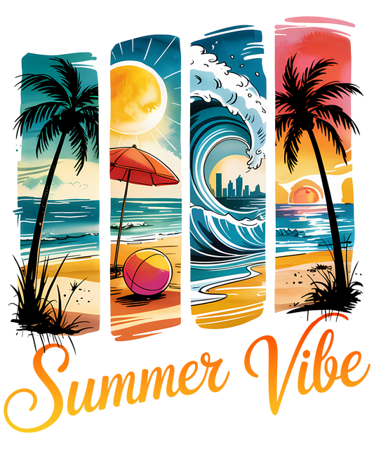 Summer Vibe DTF Transfer