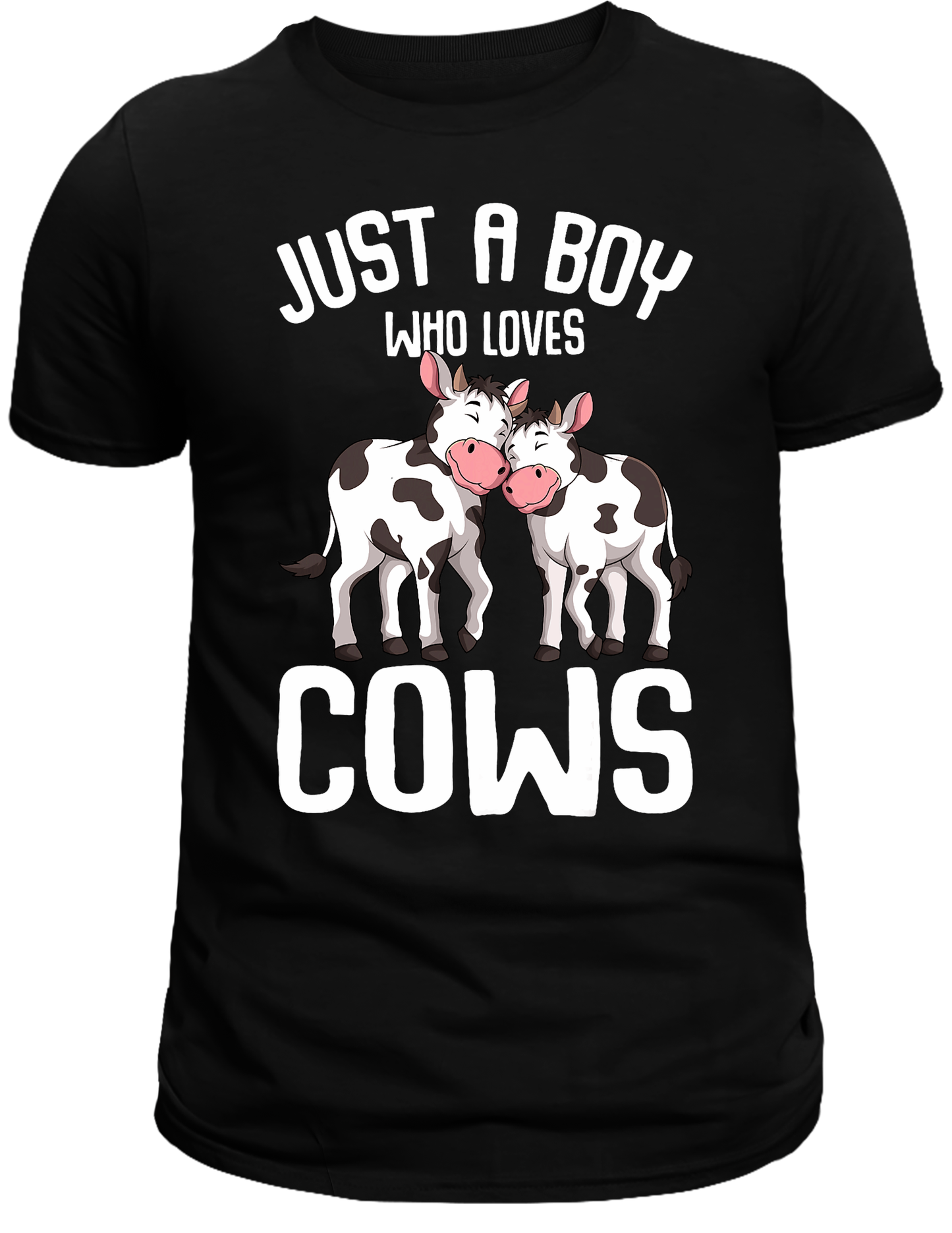 Just a boy who loves cows DTF Transfer