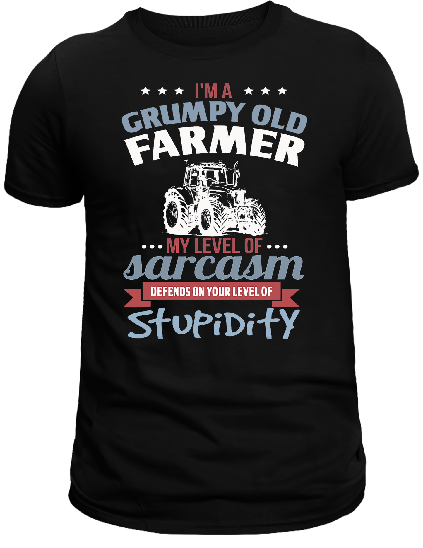 I'm a grumpy old farmer DTF Transfer