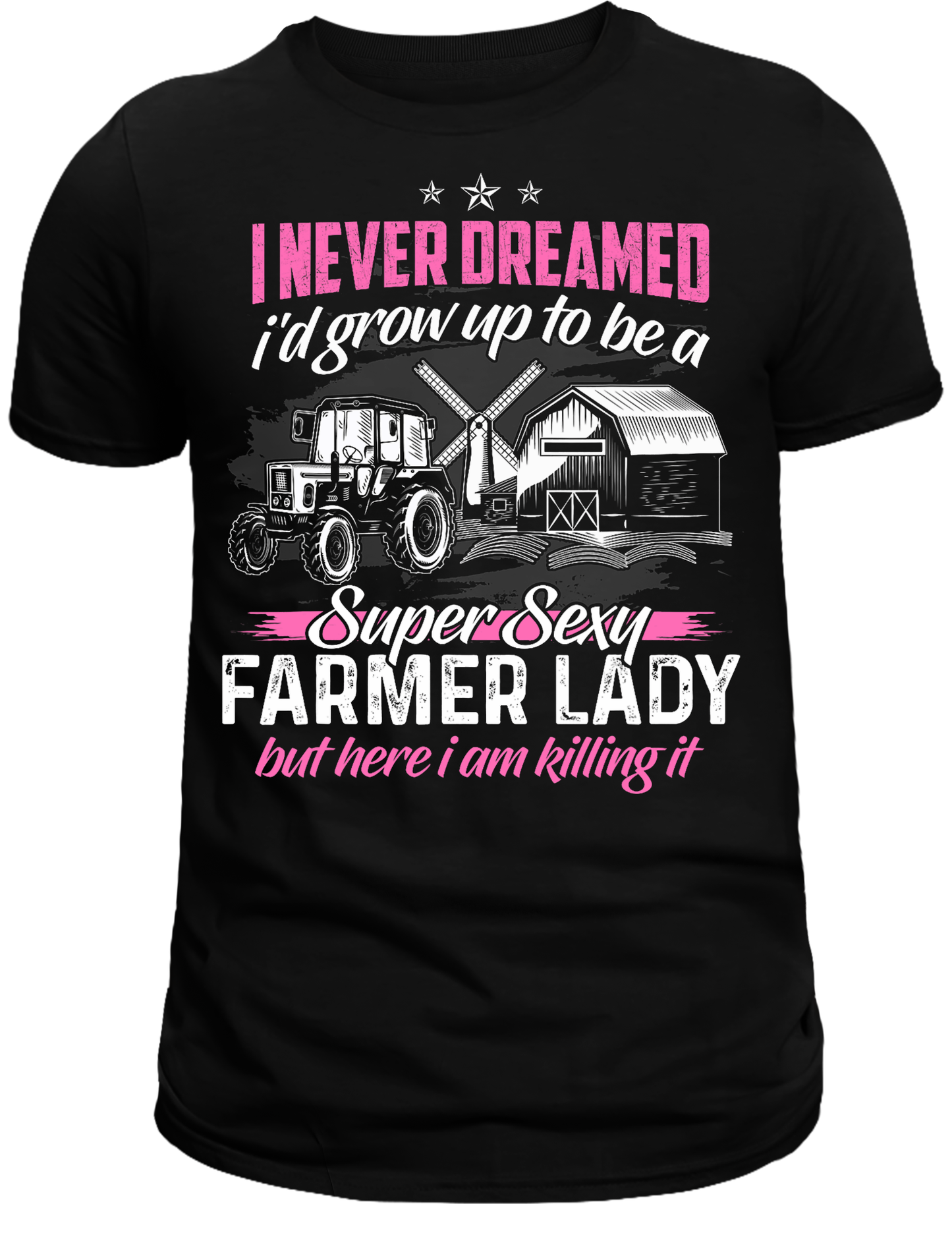 Super Sexy Farmer Lady DTF Transfer