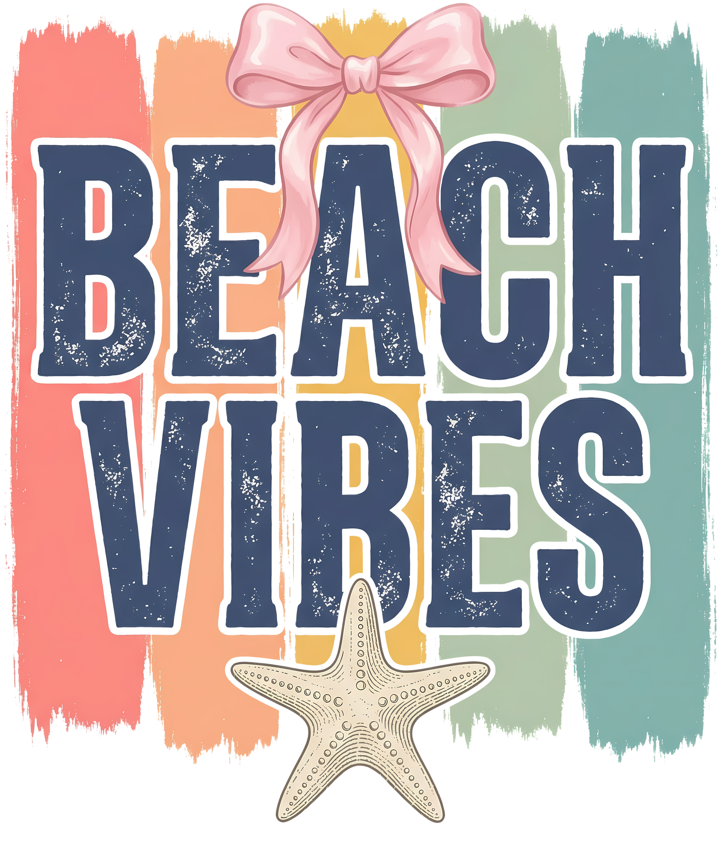 Beach Vibes DTF Transfer