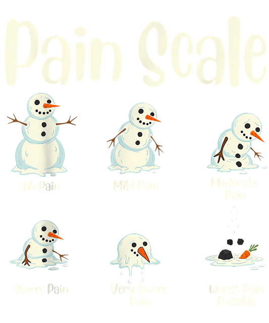 Pain Scale DTF Transfer