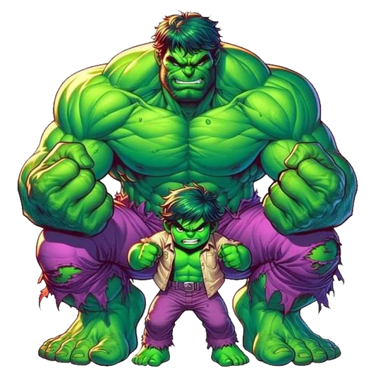 Hulk & Mini DTF Transfer