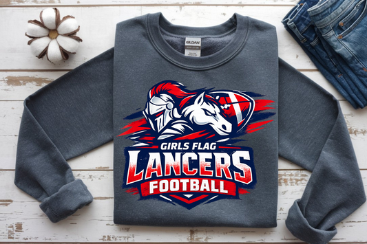 Girls Flag Football DTF Transfer