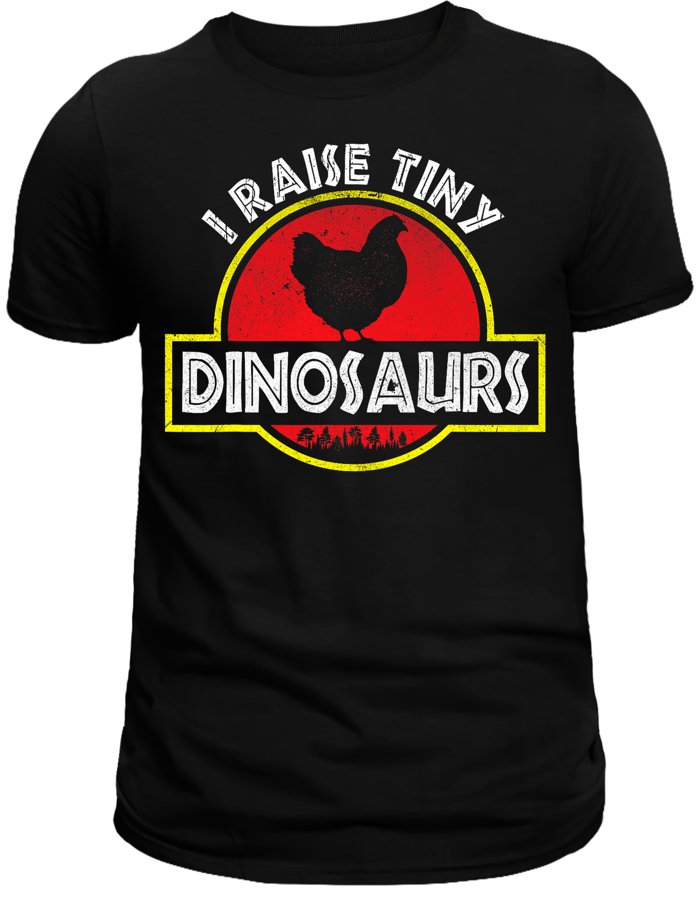Rasing tiny Dinosaurs DTF Transfer
