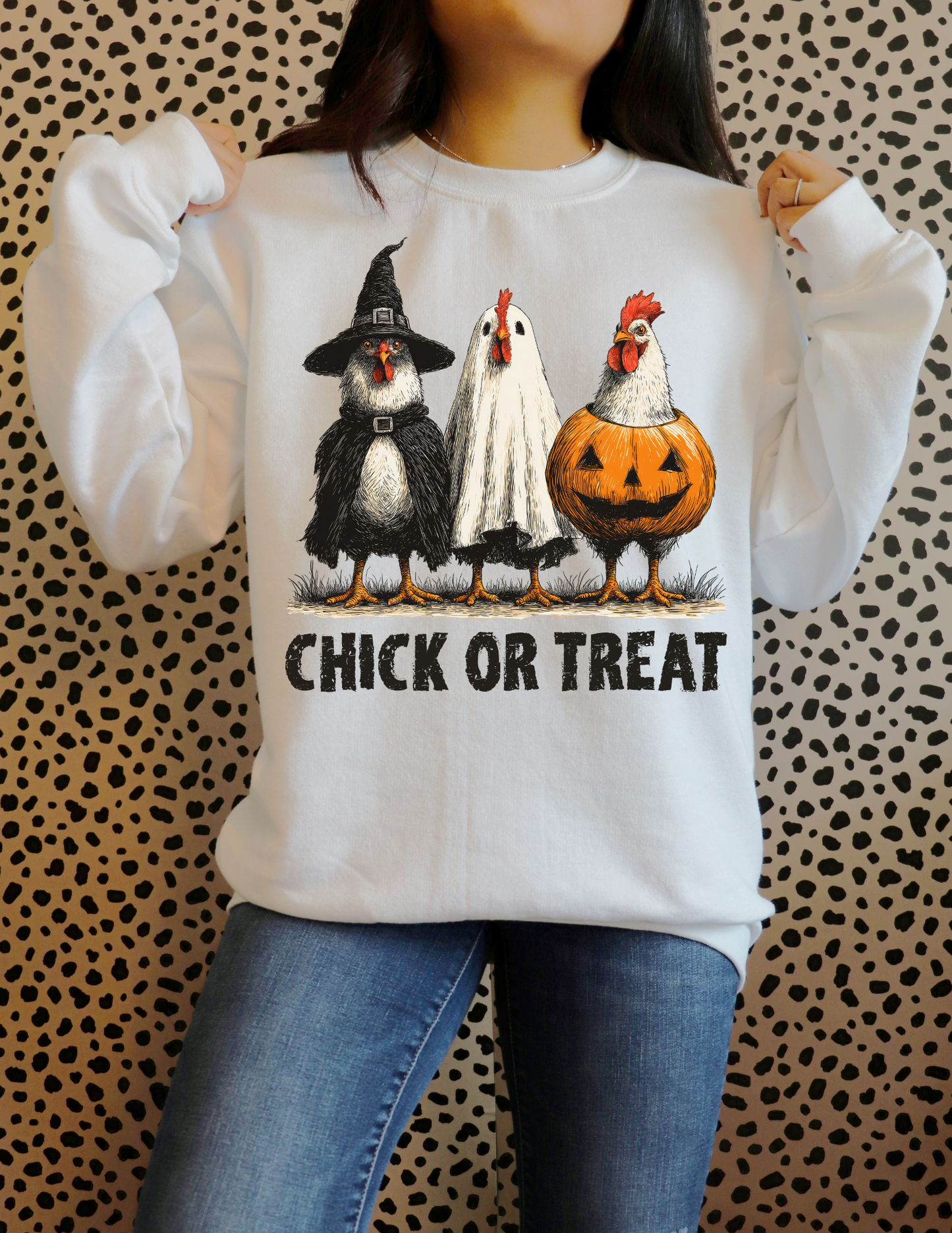 Chick or Treat DTF Transfer