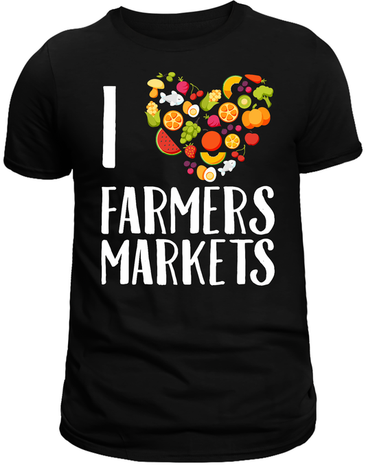 I love Farmers Markets DTF Transfer