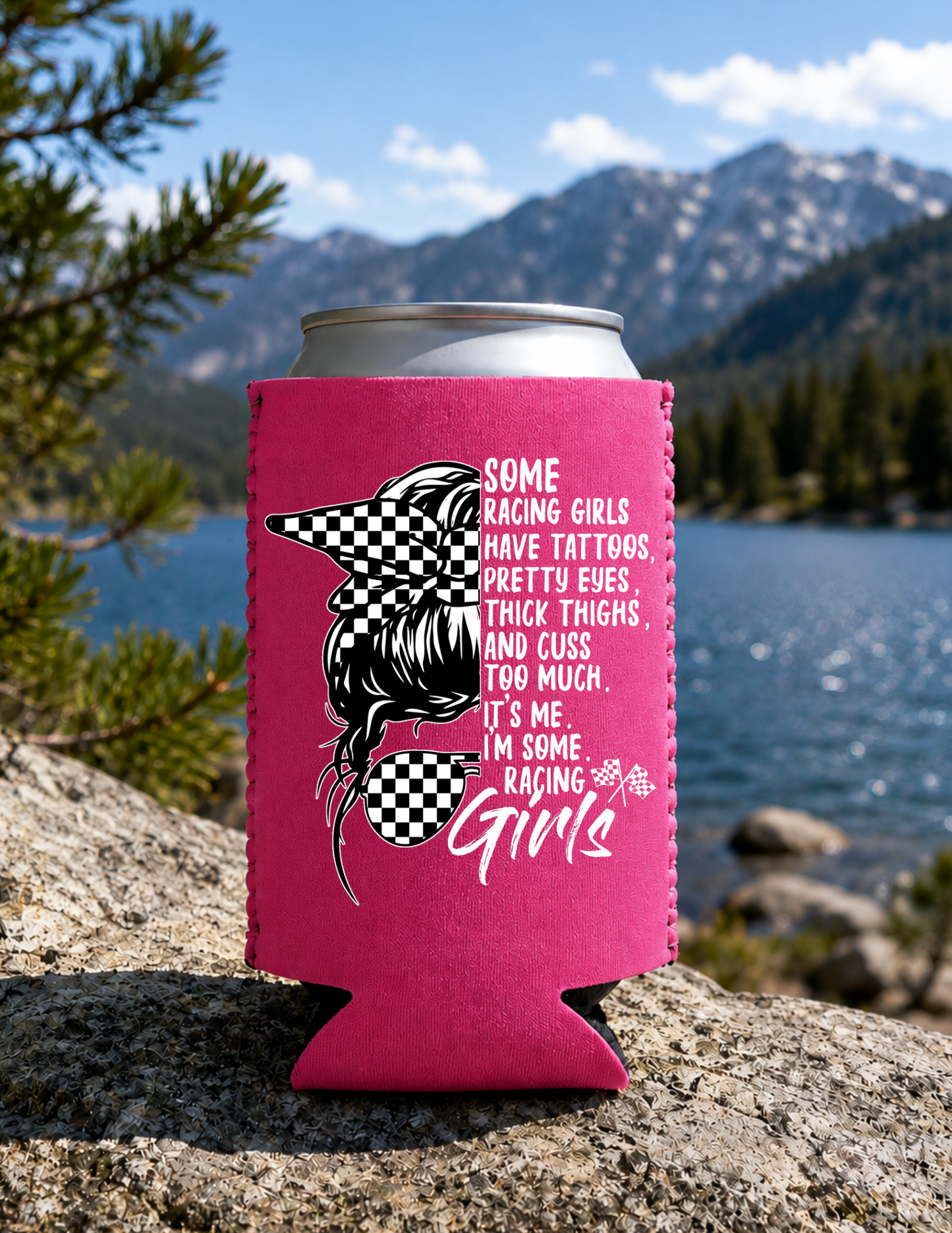 Some Racing Girls....DTF Koozie's