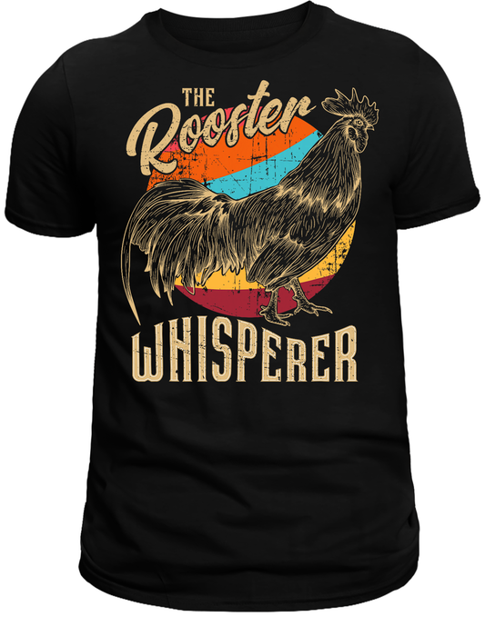 The Rooster Whisper DTF Transfer