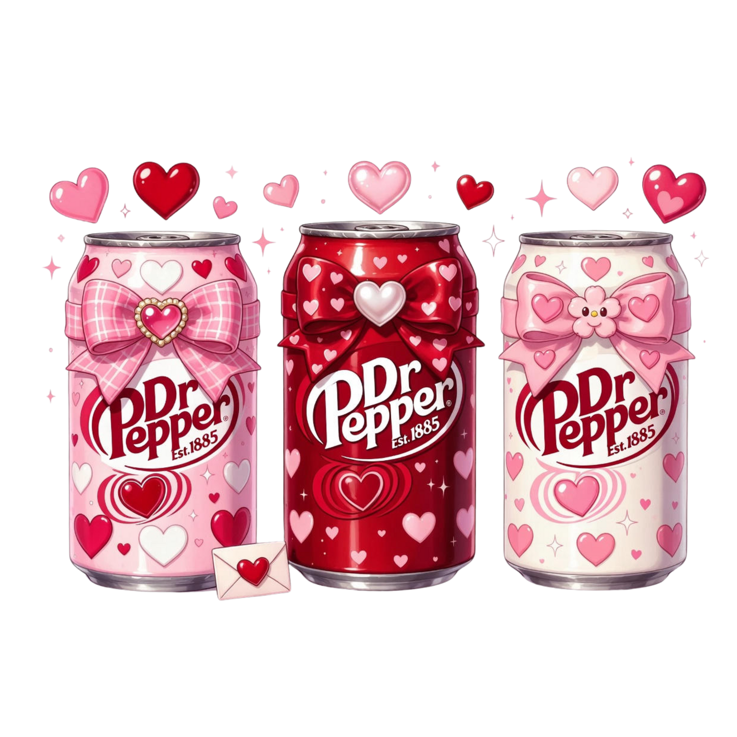 Cutie Dr. Pepper DTF Transfer