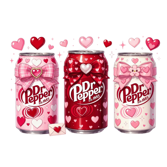 Cutie Dr. Pepper DTF Transfer