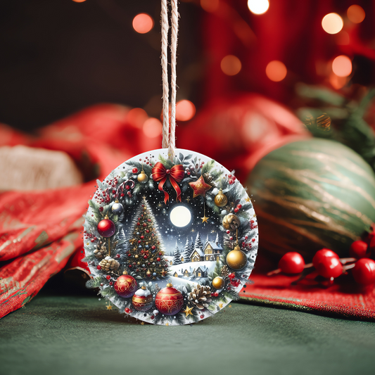 Ceramic Christmas Ornament