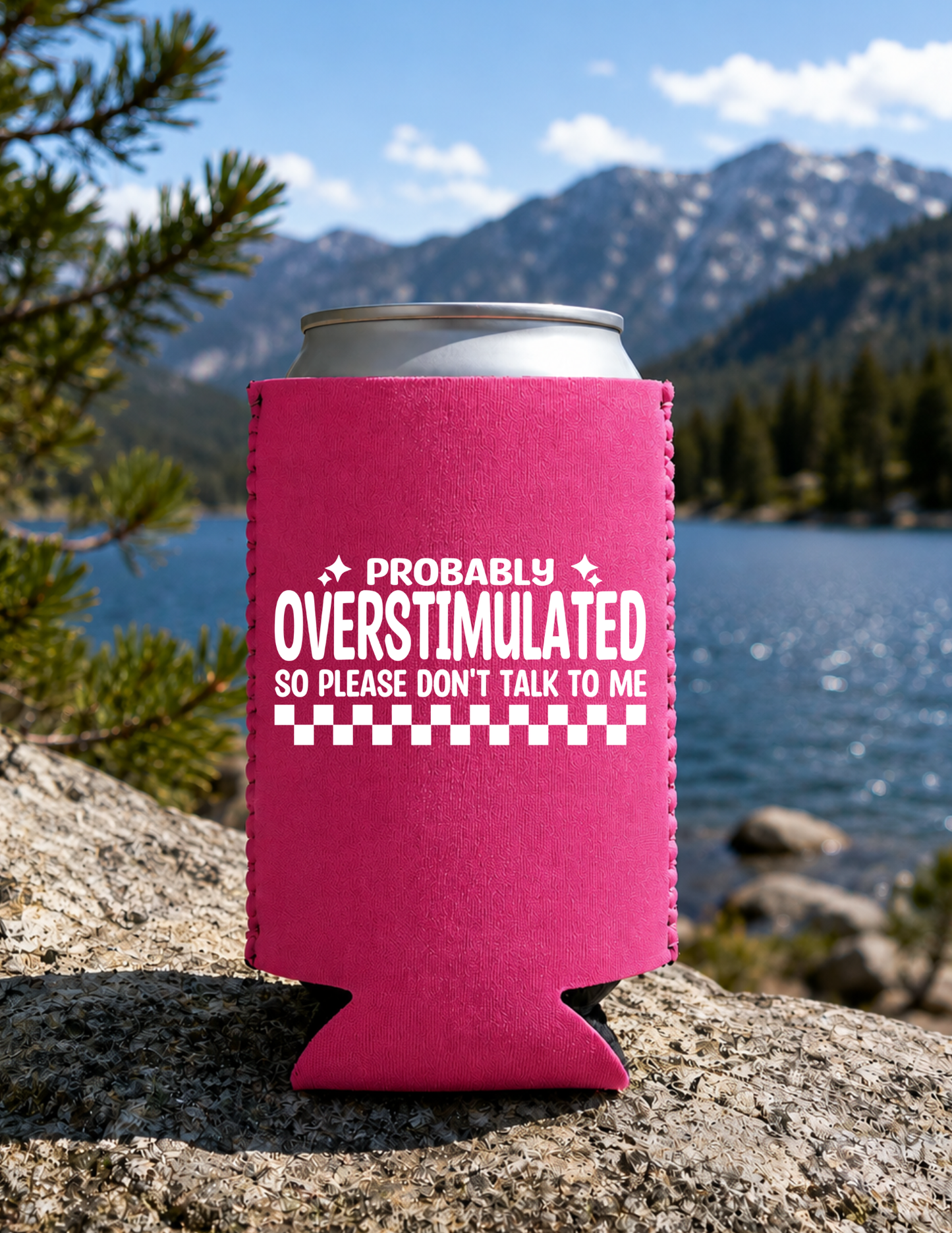 Probably overstimulated DTF Koozie's